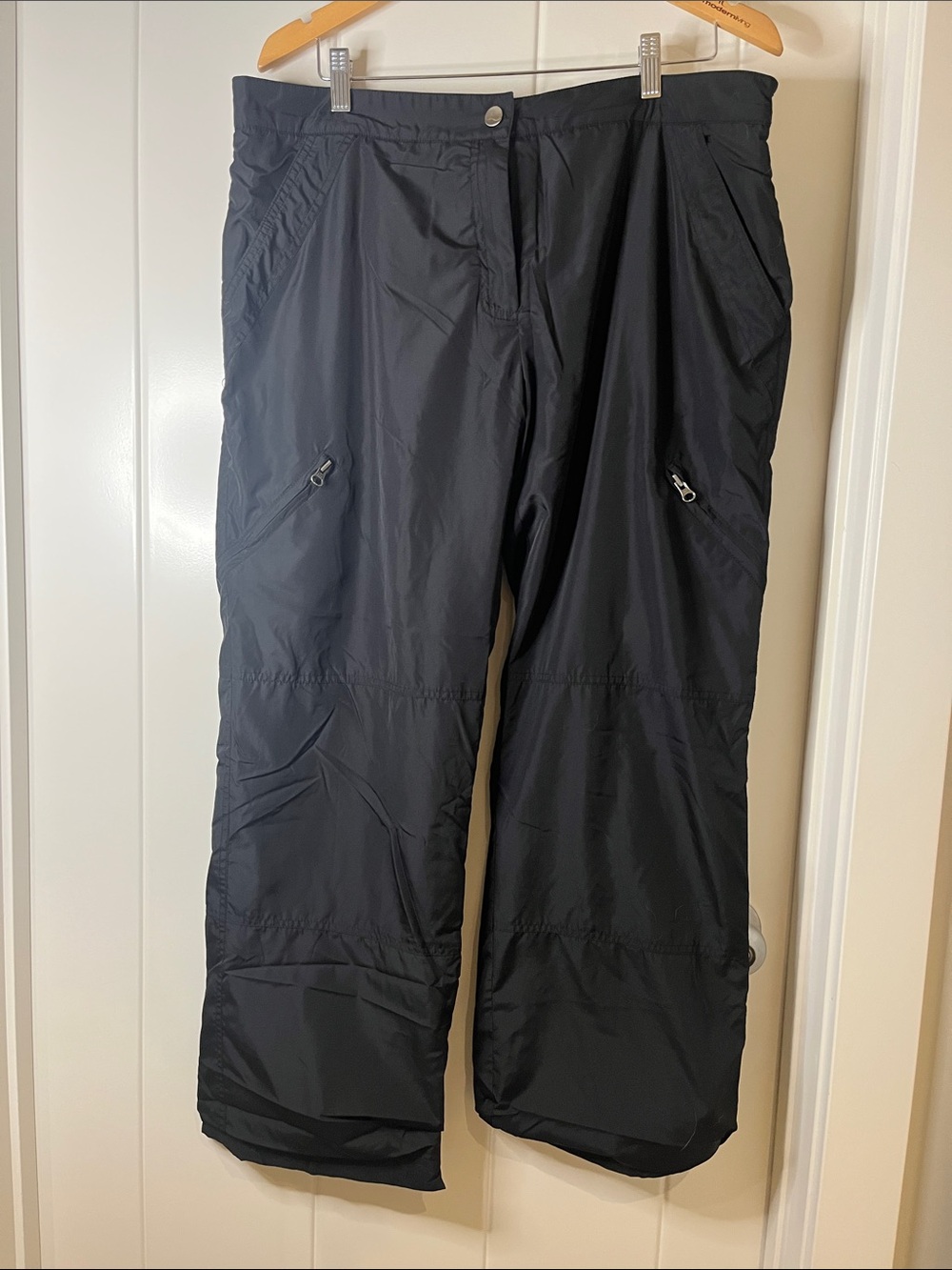Joe Fresh Black Snow Pants with Elastic Waist